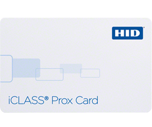 HID iCLASS 202x iCLASS + Prox Card​